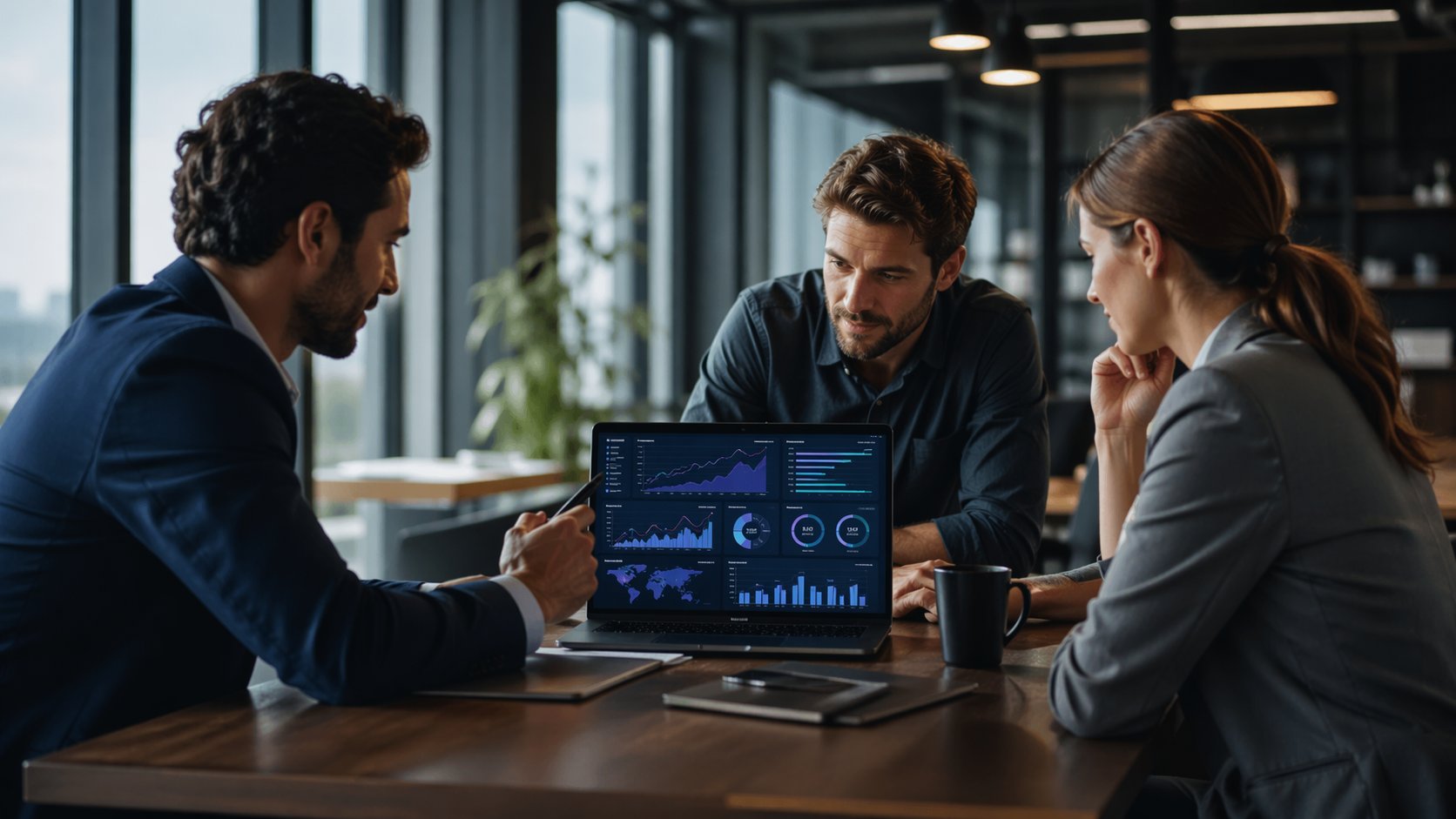 Executive performance dashboard with first-party attribution and transparent reporting